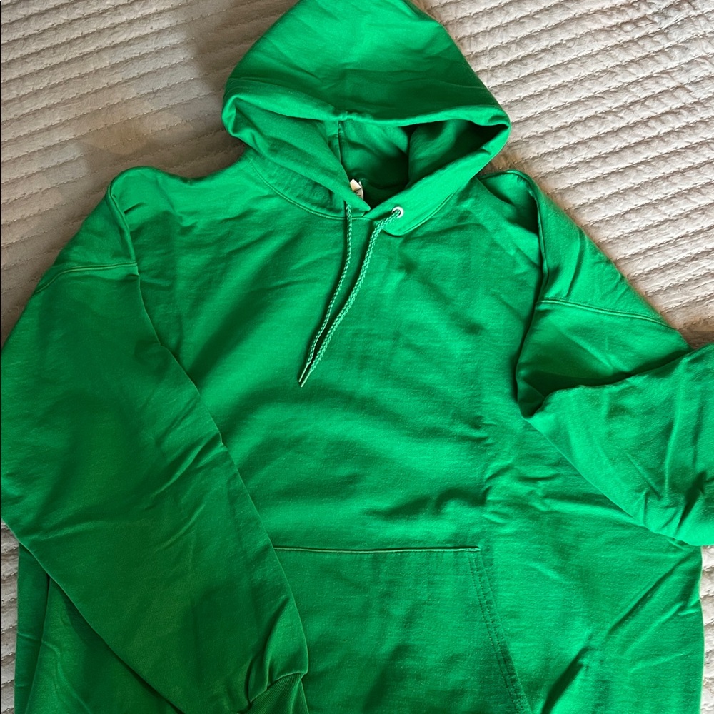 Vibrant Green Hoodie